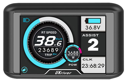 UKC1+ display